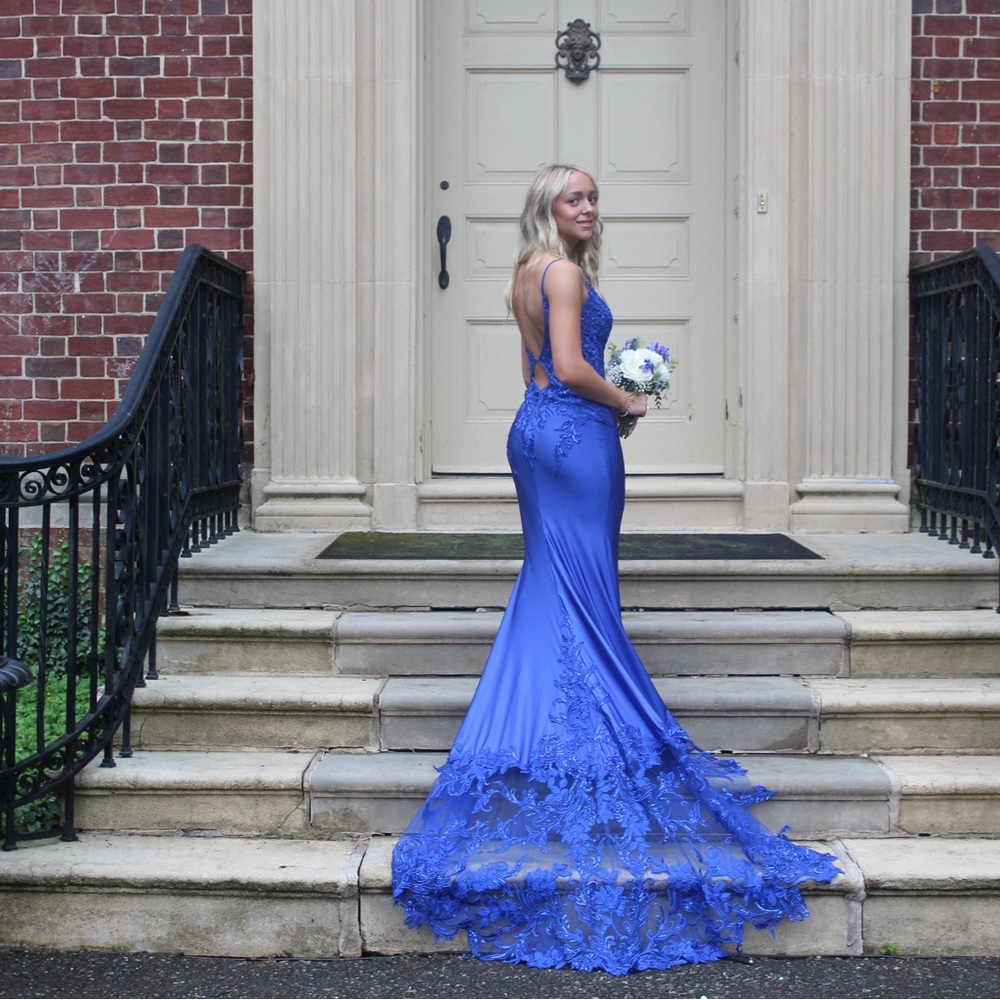 Blue Prom Dress